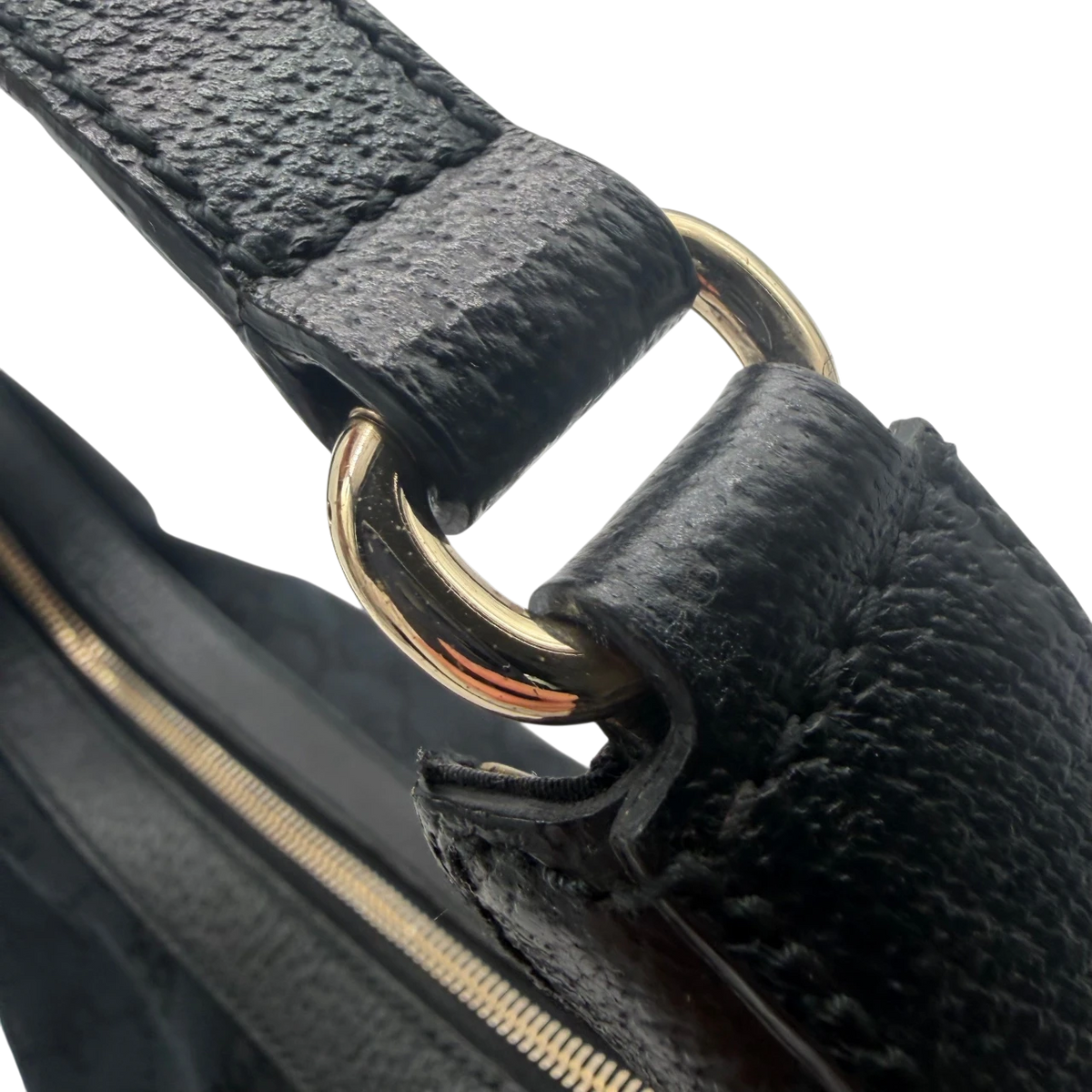 Gucci Schultertasche Charmy Eclipse Hobo monogram schwarz