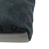 Gucci Schultertasche Charmy Mini Shopper monogram schwarz – Ecken im Detail