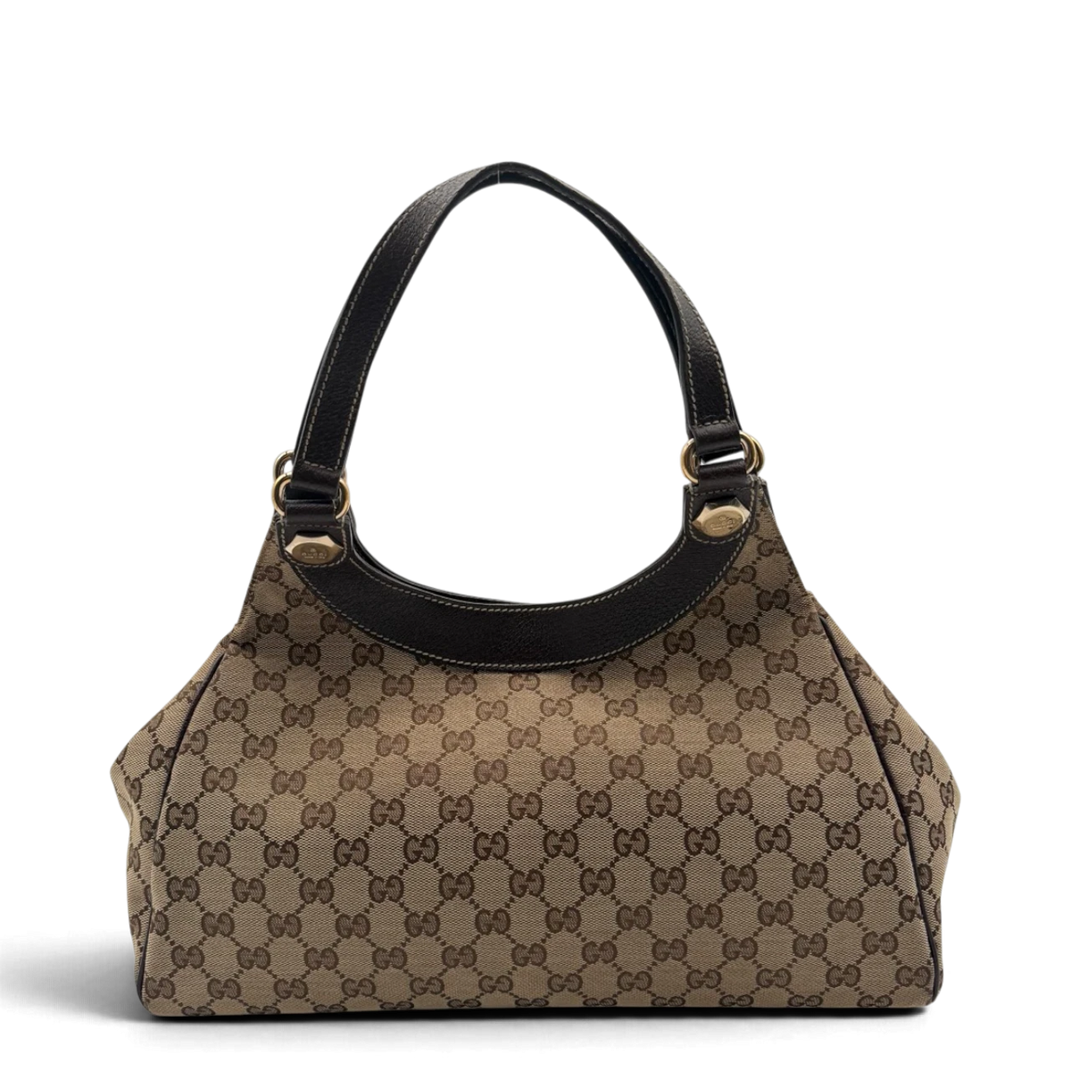 Gucci Schultertasche Charmy monogram beige