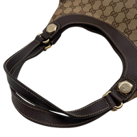 Gucci Schultertasche Charmy monogram beige