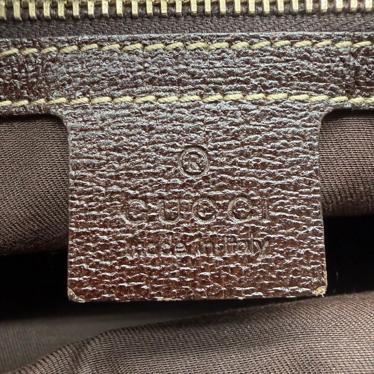 Gucci Schultertasche Charmy monogram beige