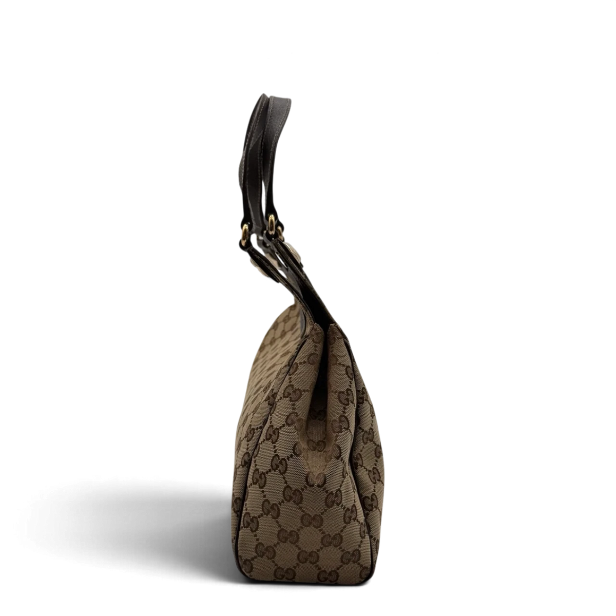 Gucci Schultertasche Charmy monogram beige