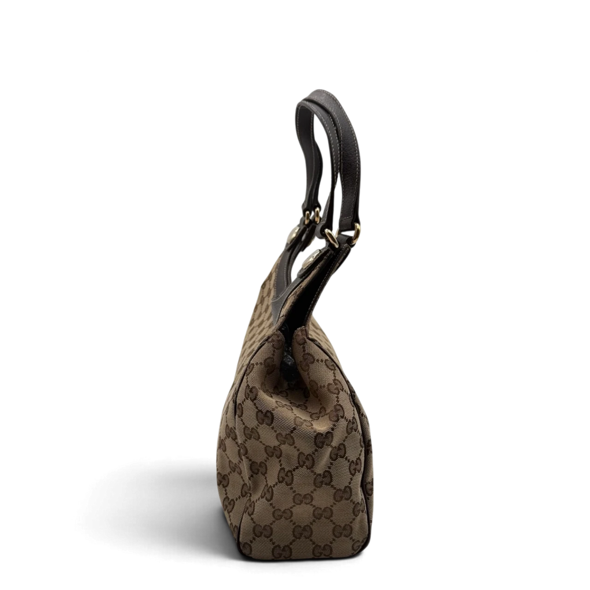 Gucci Schultertasche Charmy monogram beige