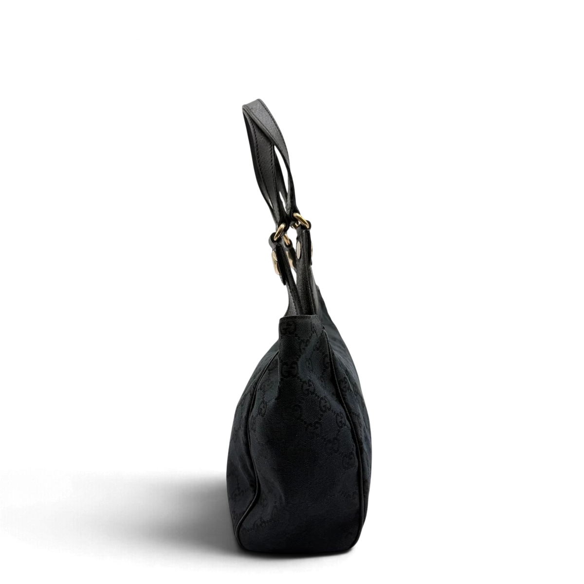 Gucci Schultertasche Charmy monogram schwarz – Seitenansicht