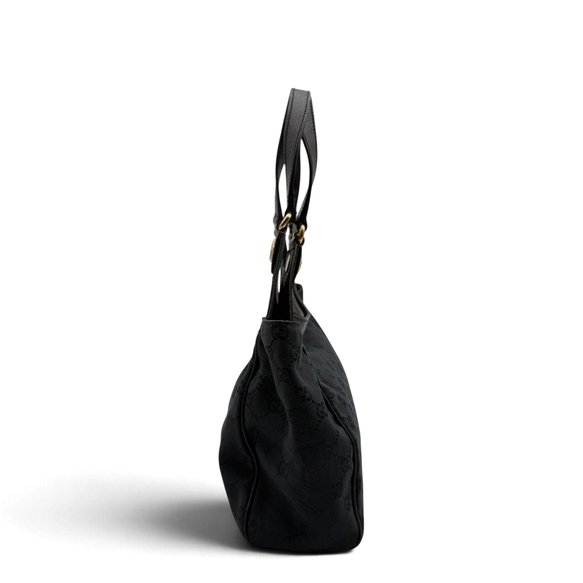 Gucci Schultertasche Charmy monogram schwarz – Seitenansicht