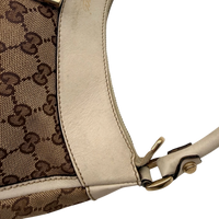 Gucci Schultertasche D-Ring large monogram beige