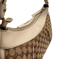 Gucci Schultertasche D-Ring large monogram beige