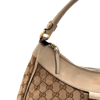 Gucci Schultertasche D-Ring large monogram beige