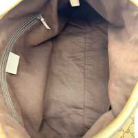 Gucci Schultertasche D-Ring large monogram beige