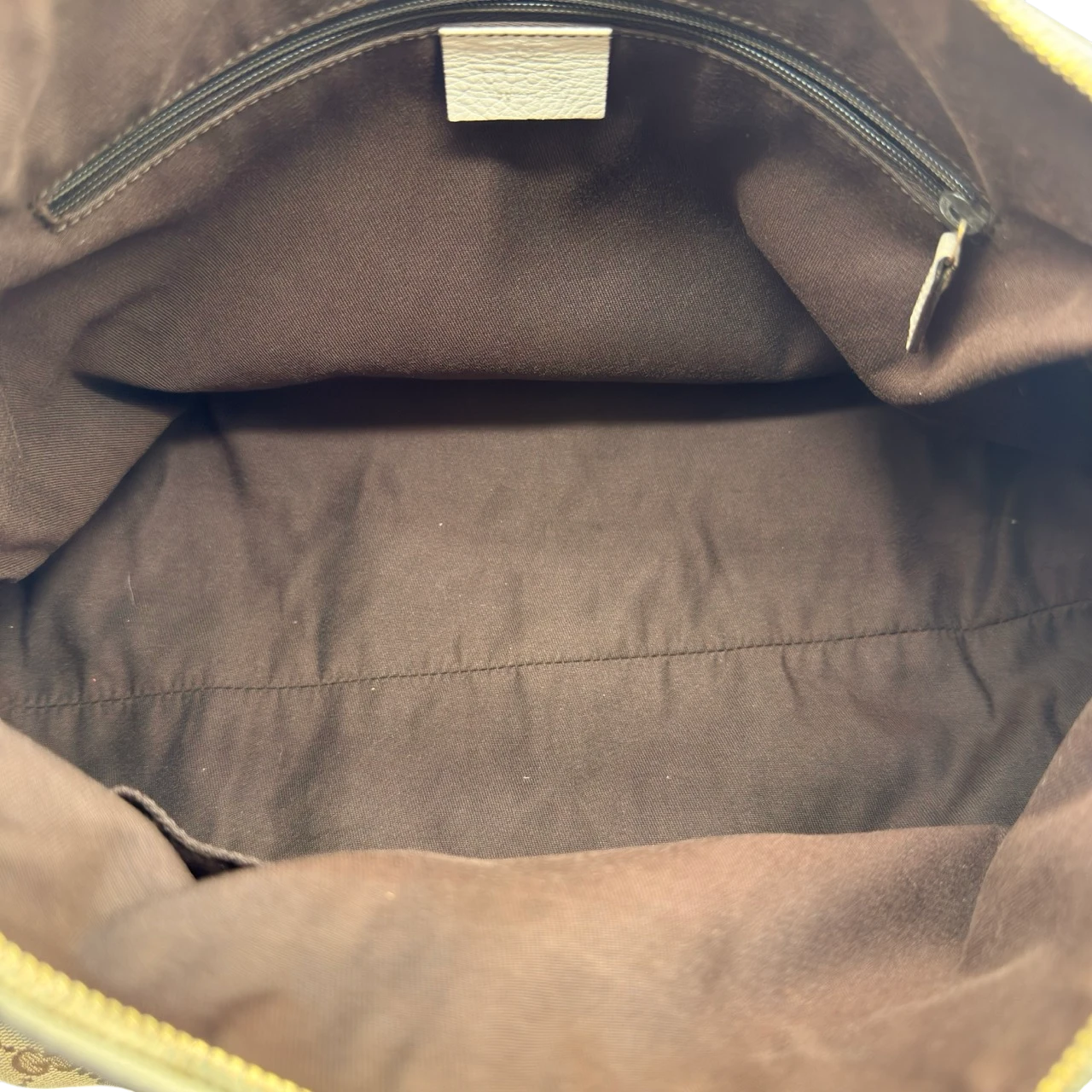 Gucci Schultertasche D-Ring large monogram beige