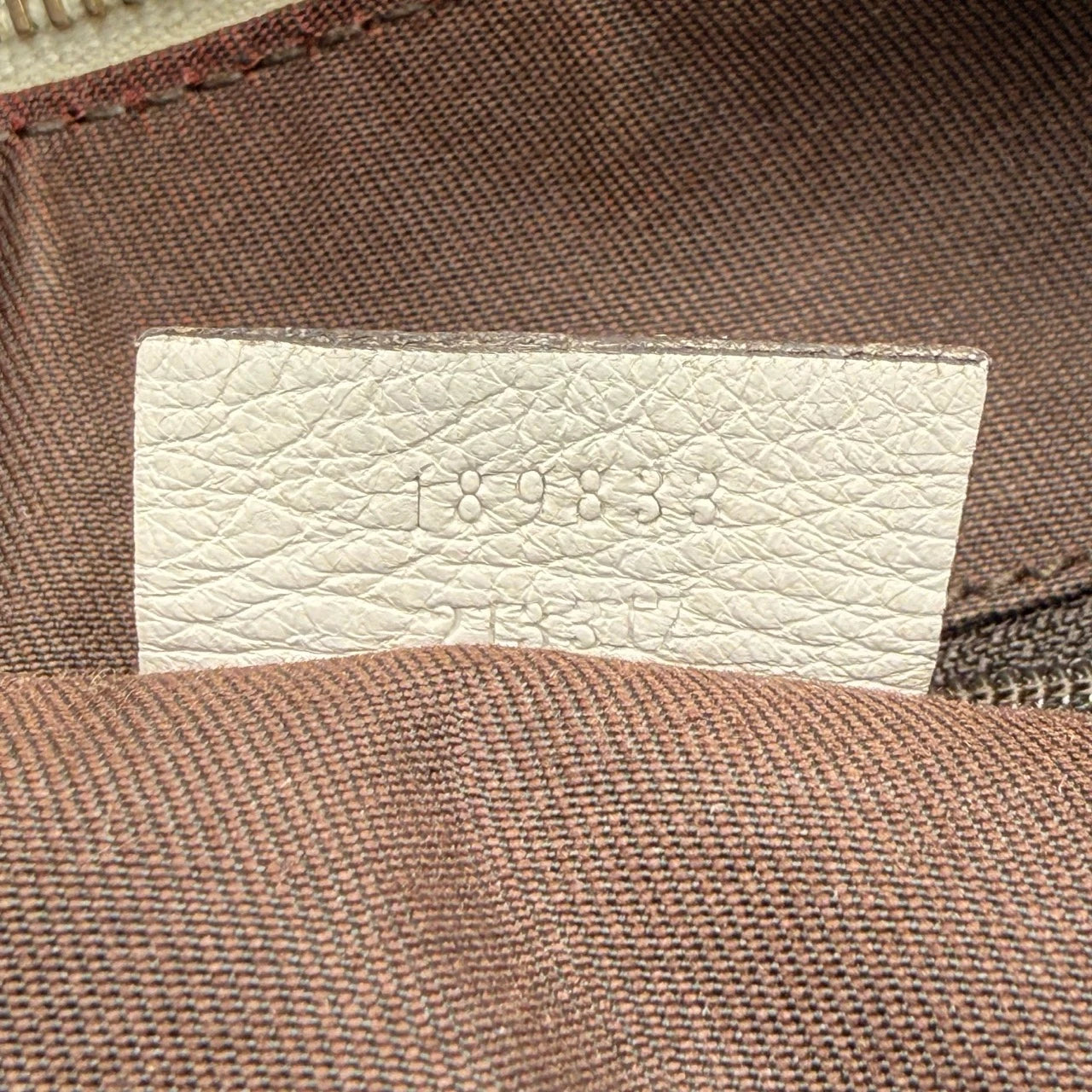 Gucci Schultertasche D-Ring large monogram beige