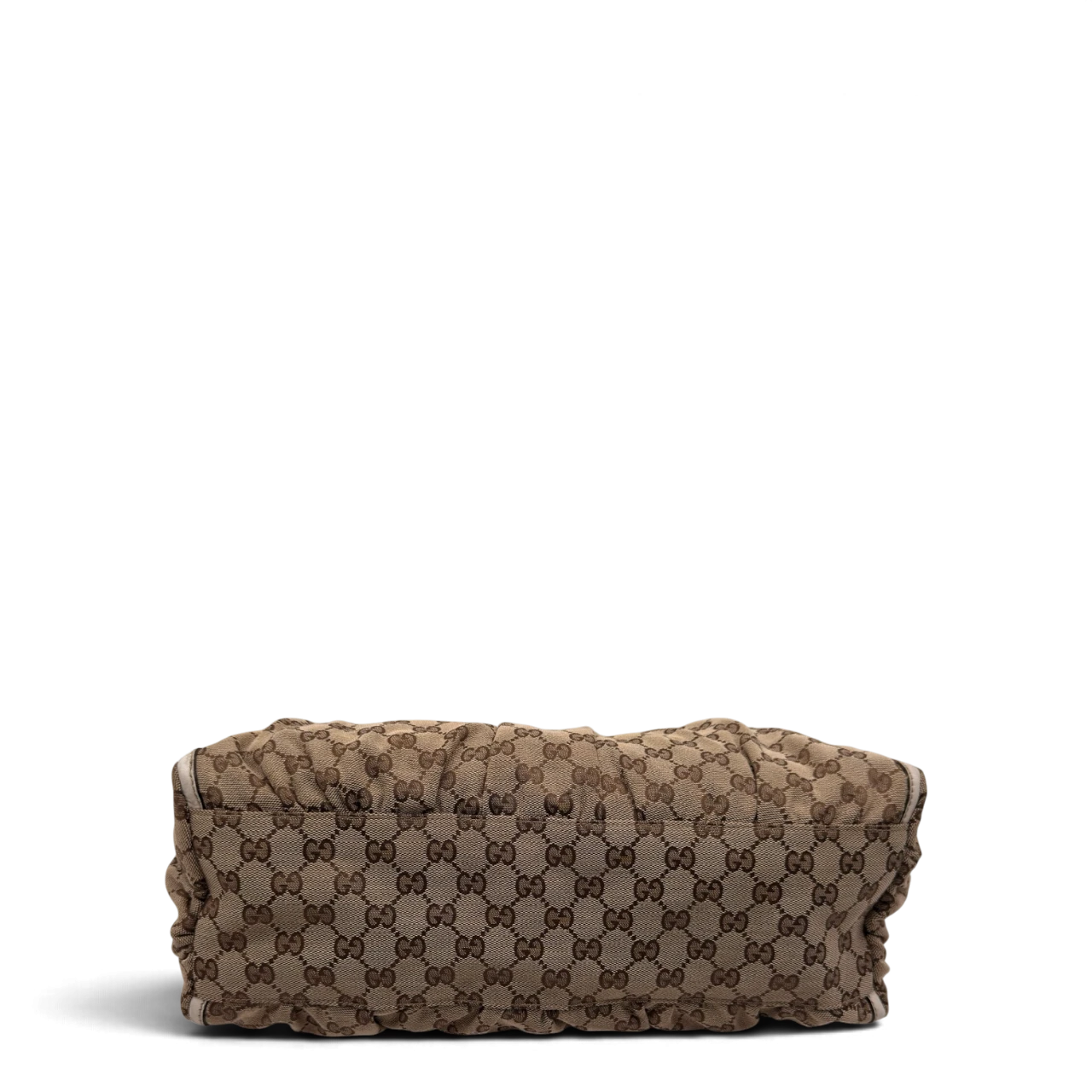 Gucci Schultertasche D-Ring large monogram beige