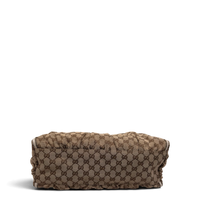 Gucci Schultertasche D-Ring large monogram beige