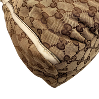 Gucci Schultertasche D-Ring large monogram beige
