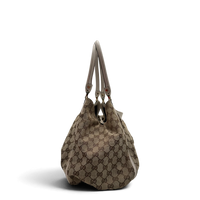 Gucci Schultertasche D-Ring large monogram beige
