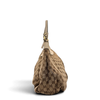 Gucci Schultertasche D-Ring large monogram beige