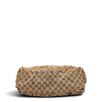 Gucci Schultertasche D-Ring large monogram beige