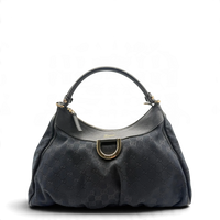Gucci Schultertasche D-Ring large monogram schwarz – Gesamtansicht