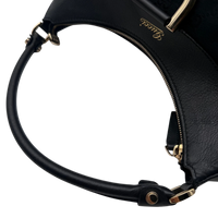 Gucci Schultertasche D-Ring large monogram schwarz – Henkel im Detail
