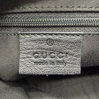 Gucci Schultertasche D-Ring large monogram schwarz – Prägung im Detail