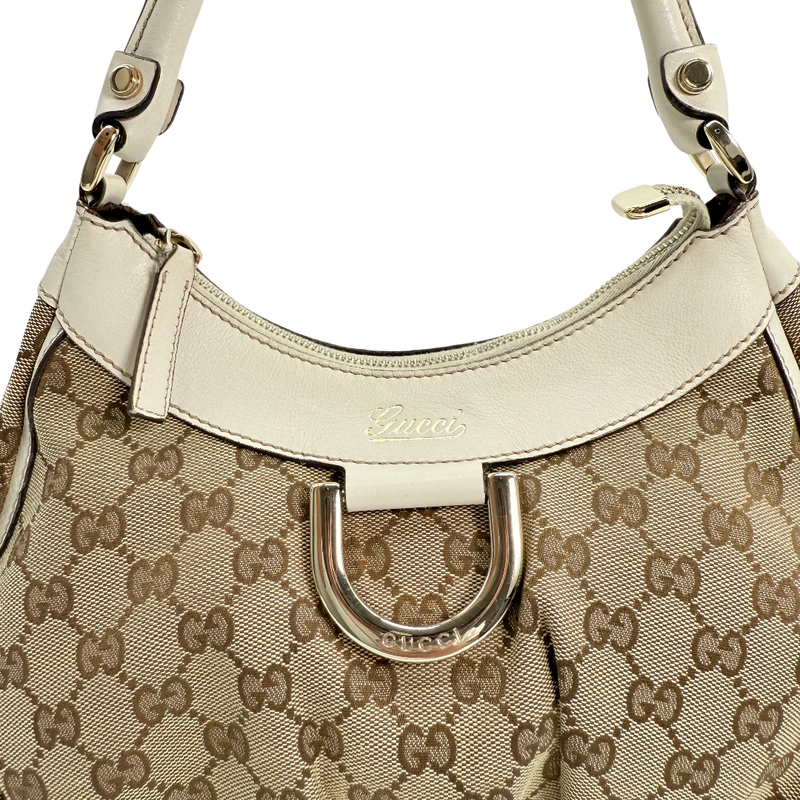 Sac bandoulière à anneau en D moyen