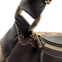 Gucci Schultertasche D-Ring monogram beige
