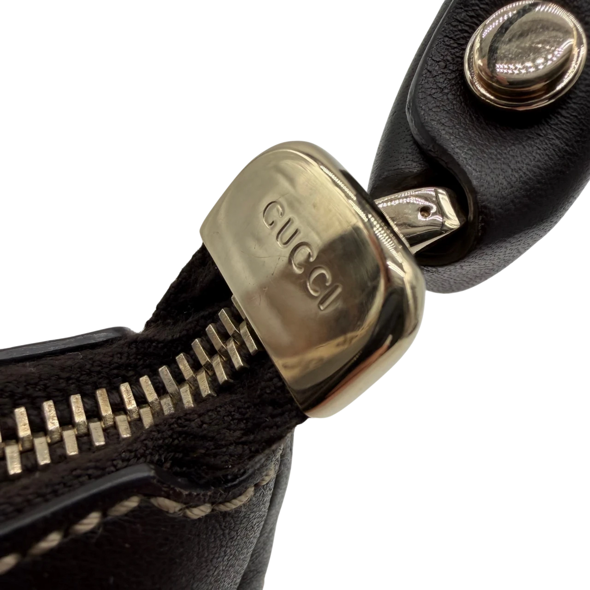 Gucci Schultertasche D-Ring monogram beige