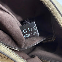 Gucci Schultertasche D-Ring monogram beige – Seriennummer im Detail