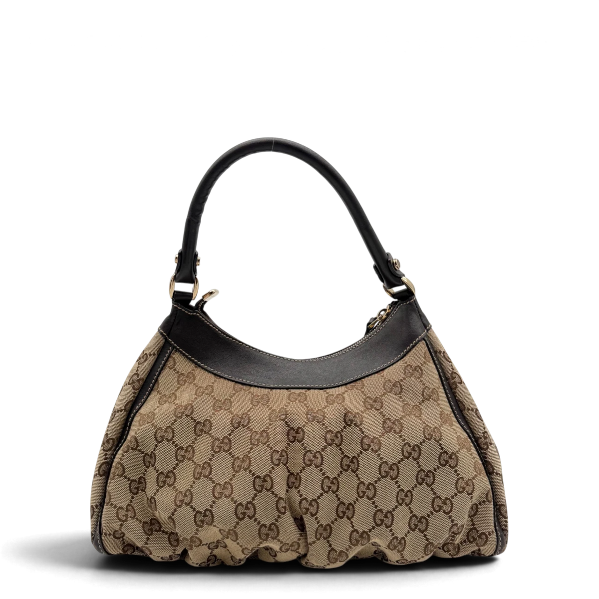 Gucci Schultertasche D-Ring monogram beige