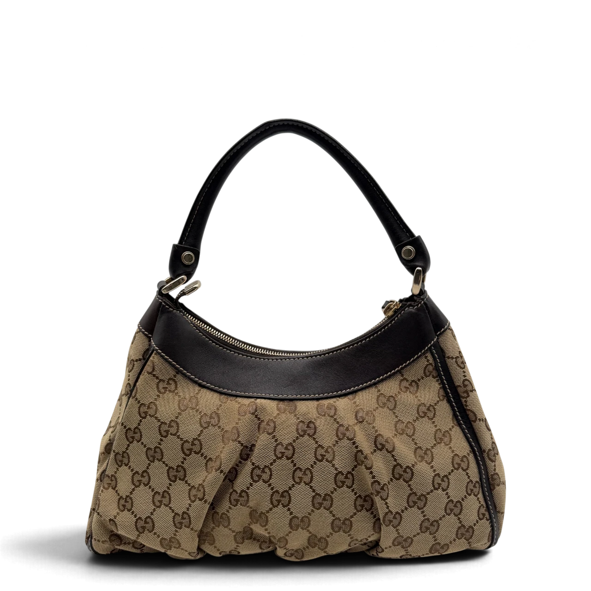 Gucci Schultertasche D-Ring monogram beige – Gesamtansicht
