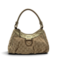 Gucci Schultertasche D-Ring monogram beige – Gesamtansicht