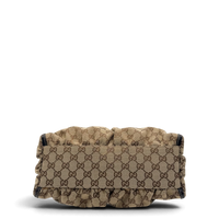 Gucci Schultertasche D-Ring monogram beige