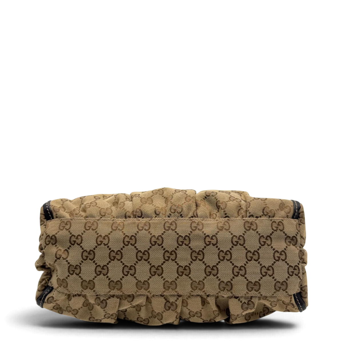 Gucci Schultertasche D-Ring monogram beige – Unterseite