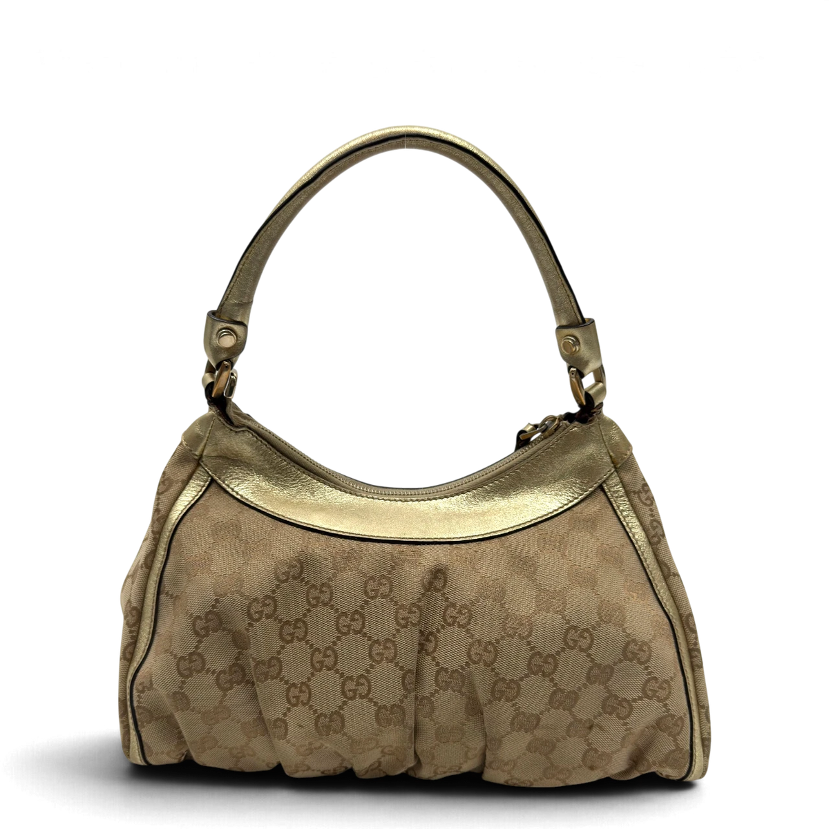 Gucci Schultertasche D-Ring monogram beige – Gesamtansicht