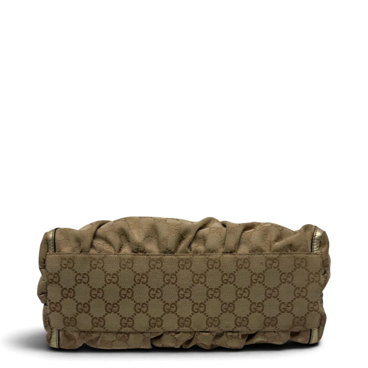 Gucci Schultertasche D-Ring monogram beige – Unterseite