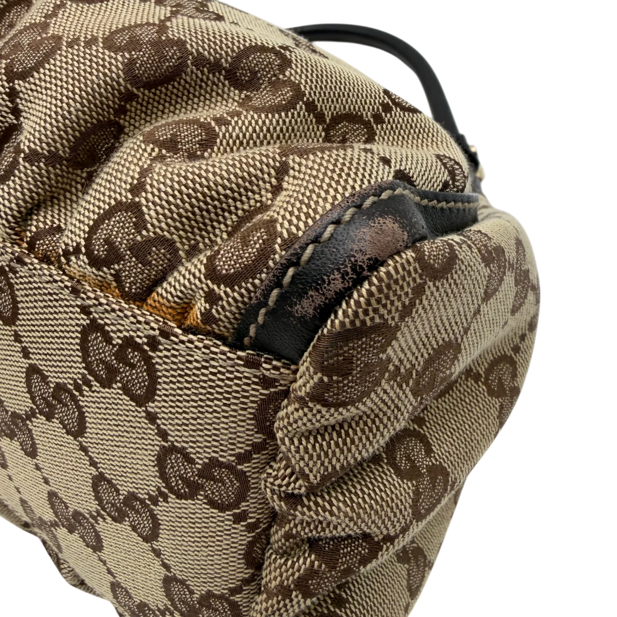 Gucci Schultertasche D-Ring monogram beige