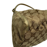 Gucci Schultertasche D-Ring monogram beige – Ecken im Detail