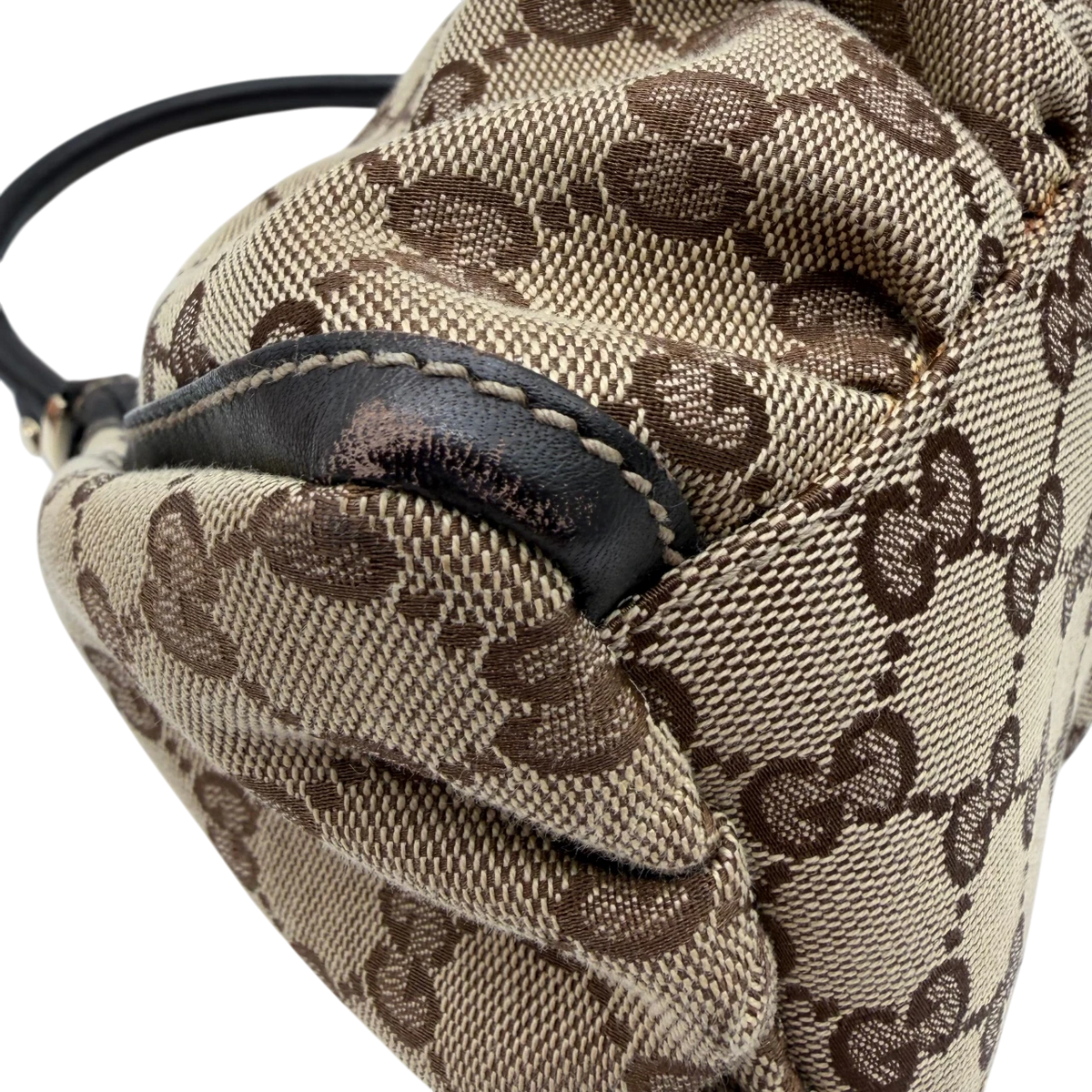 Gucci Schultertasche D-Ring monogram beige