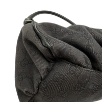 Gucci Schultertasche D-Ring monogram dunkelgrau