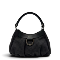 Gucci Schultertasche D-Ring monogram dunkelgrau