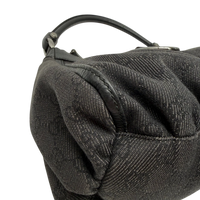 Gucci Schultertasche D-Ring monogram dunkelgrau