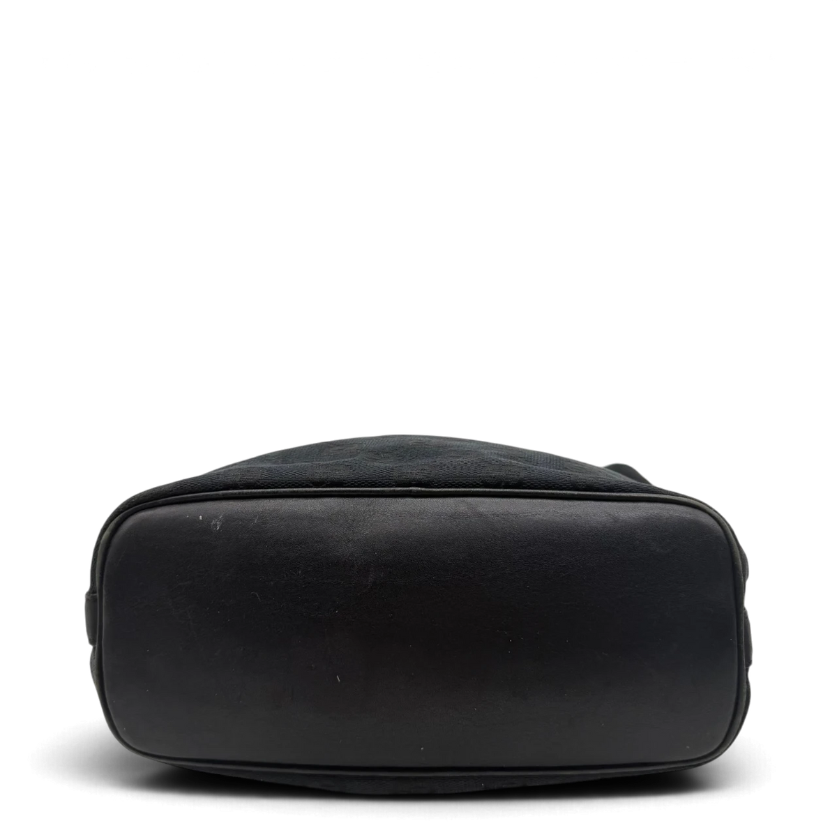 Gucci Schultertasche GG Hobo monogram schwarz – Unterseite