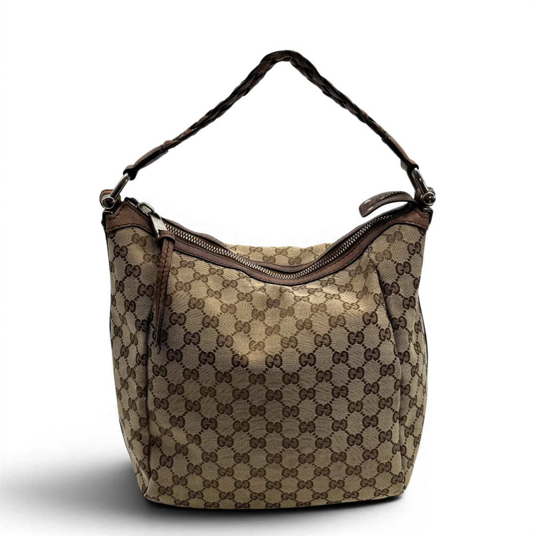 Gucci Schultertasche Hobo Bamboo