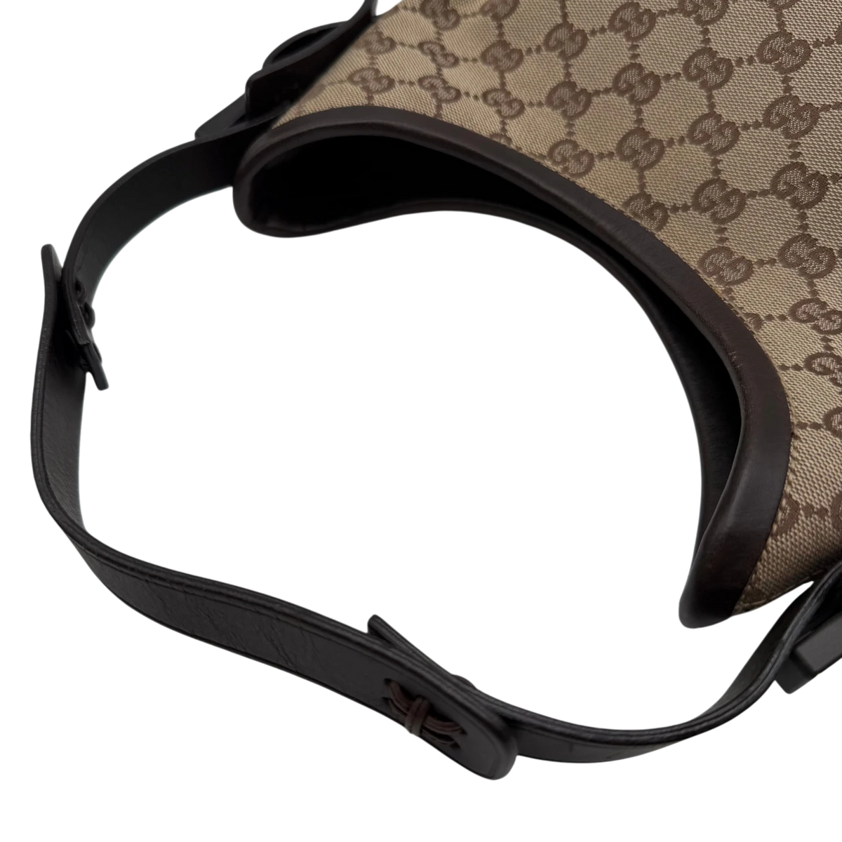 Gucci Schultertasche Hobo monogram beige