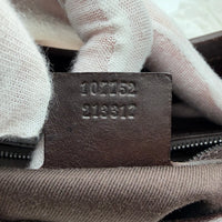 Gucci Schultertasche Hobo monogram beige