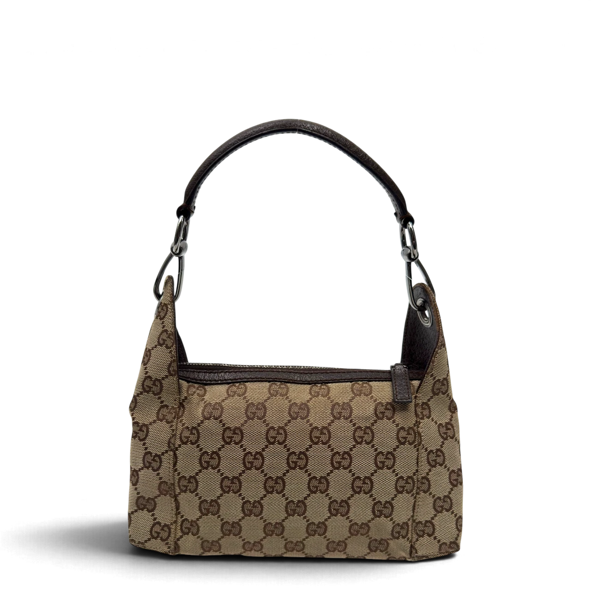 Gucci Schultertasche Hobo monogram beige – Gesamtansicht