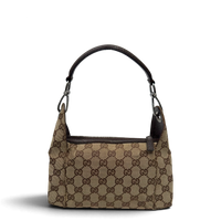 Gucci Schultertasche Hobo monogram beige – Gesamtansicht
