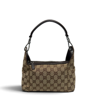 Gucci Schultertasche Hobo monogram beige – Gesamtansicht