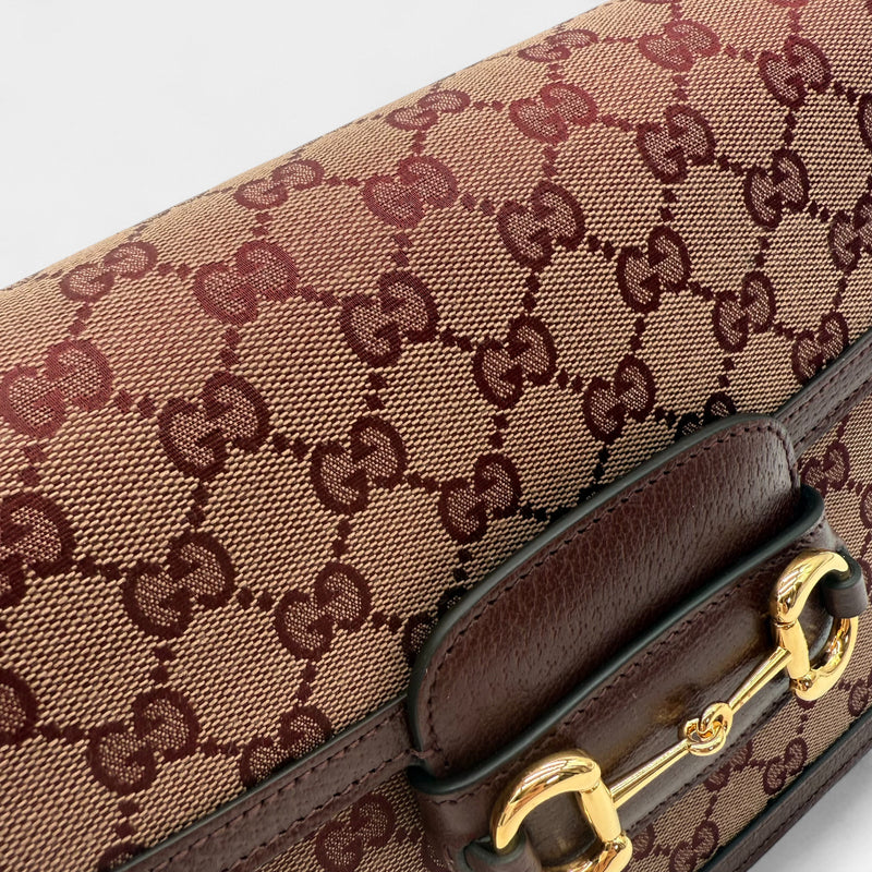 Bolso de hombro mediano Horsebit 1955