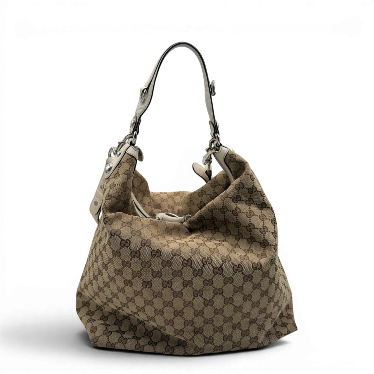 Gucci Schultertasche Horsebit Hobo large